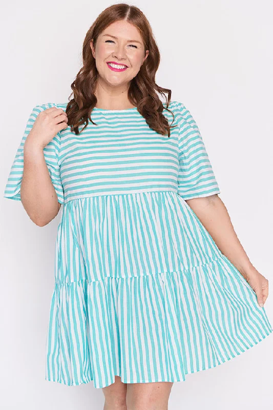 Limited Stock, Grab Yours Today Ronnie Jade Stripe Dress