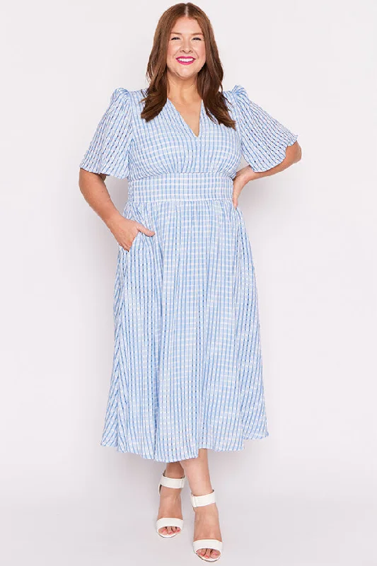 Flash Deals For A Limited Time Mable Blue Dress