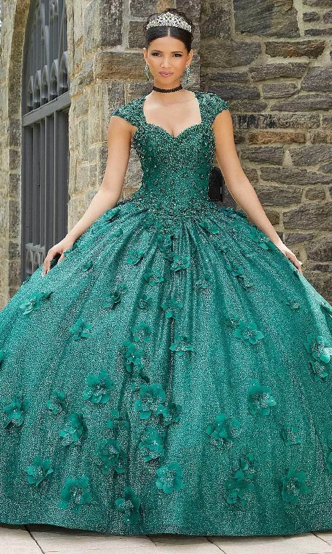 Women's Clothing For Holiday Travel Mori Lee 89343 - Beaded Sweetheart Ballgown