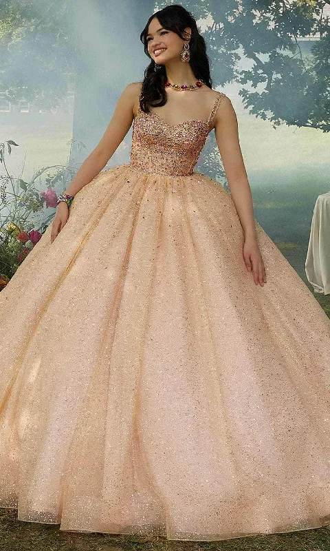 End of Season Sale Mori Lee 60192 - Sweetheart Rhinestone Embellished Ballgown