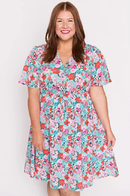 Today's Best Deals – Don't Wait Siena Pops of Red Dress