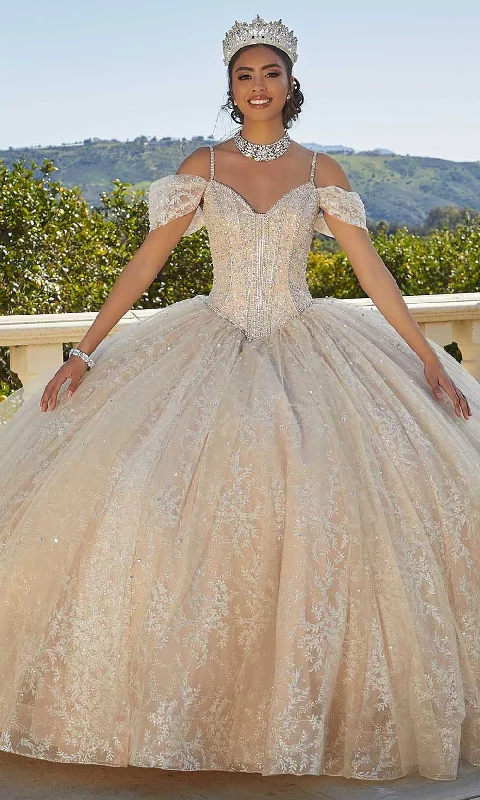 Best Boutiques Online Vizcaya by Mori Lee 89430 - V-Neck Ballgown