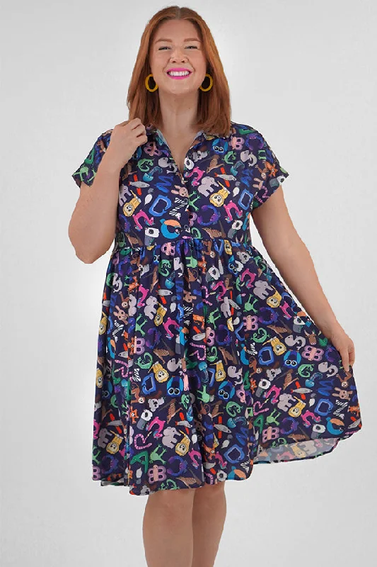 Flash Sale – Shop Before It Ends Frankie Alpha Animals Dress
