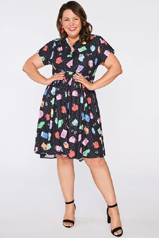 Get More, Spend Less Today Frankie Bookworm Black Dress