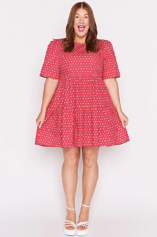 End-Of-Week Exclusive Deals Isadora Cherry Spot Dress