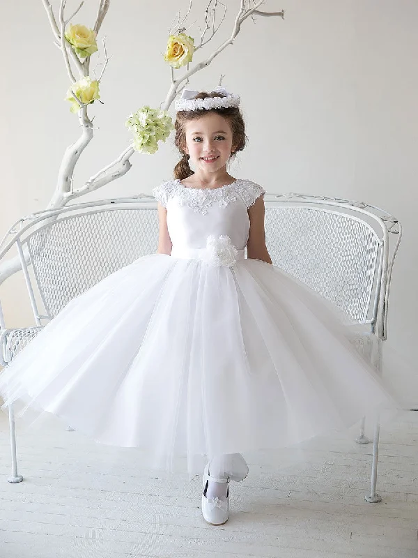 Sustainable Women's Apparel Ball Gown Flower Girl Dress