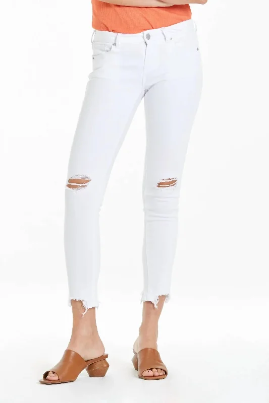 Vintage-Inspired Women's Clothes Joyrich Skinny Jeans In Optic White