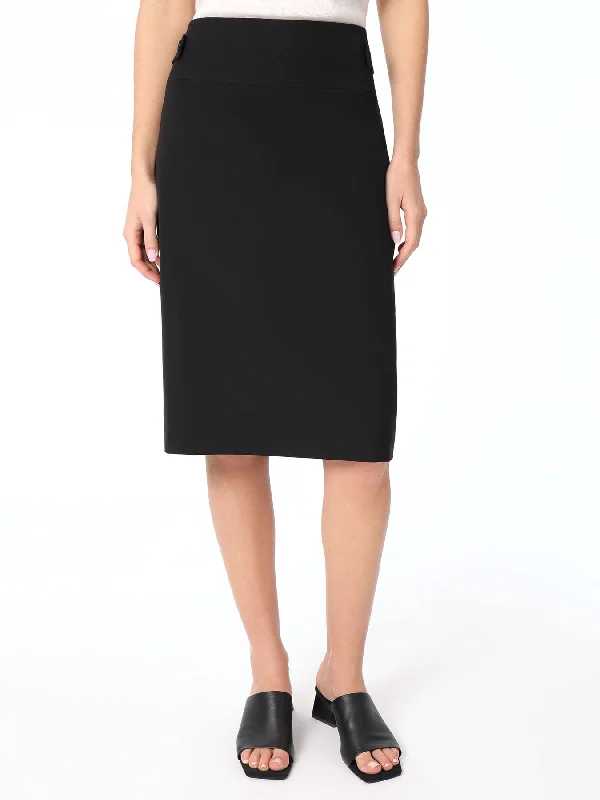 Women's Transitional Attire Bi-Stretch High-Rise Skirt