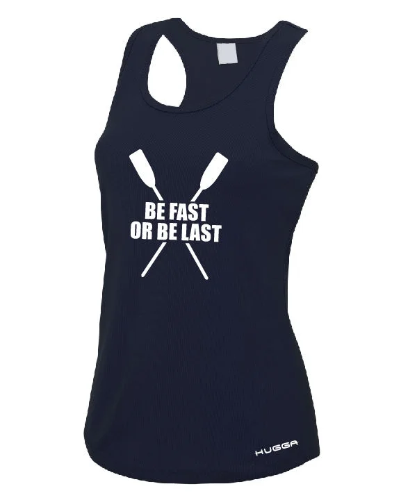 Chic Clothes For Women BE FAST OR BE LAST PRINTED WOMENS COOL VEST