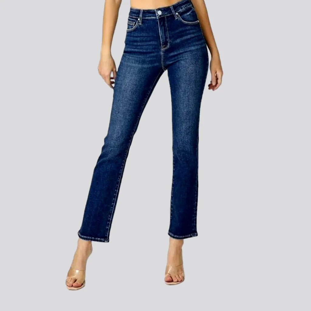 Outfits For Girls Classic women's cigarette jeans