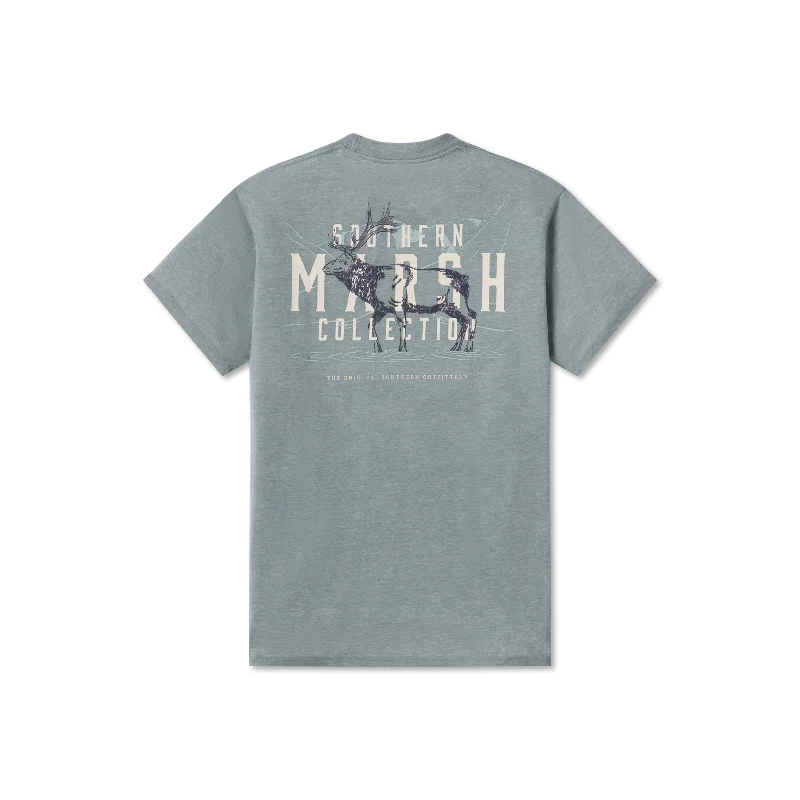 Women's Luxury Garments SEAWASH™ Tee - Etched Elk