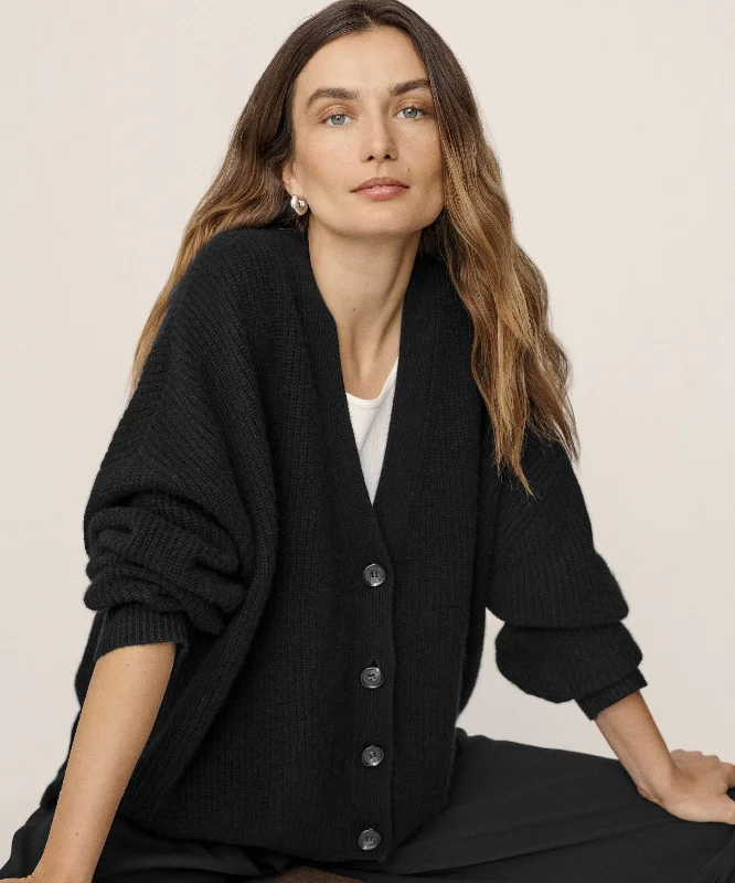 Women's Night-Out Clothes Cashmere Cocoon Cardigan