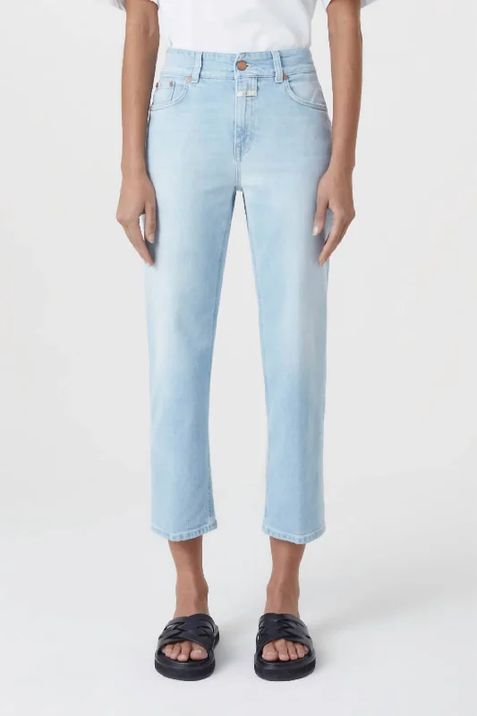 Women's Comfortable Lounge Outfit Milo Jeans In Light Blue