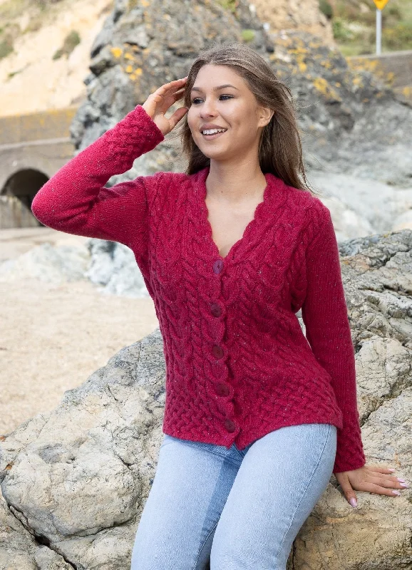 Vintage Clothing For Women IrelandsEye Horseshoe Aran Cardigan | Bramble Berry