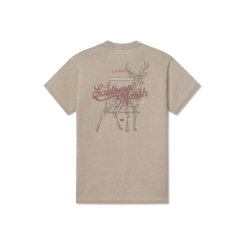 Comfortable Lounge Clothing SEAWASH™ Tee - Deer