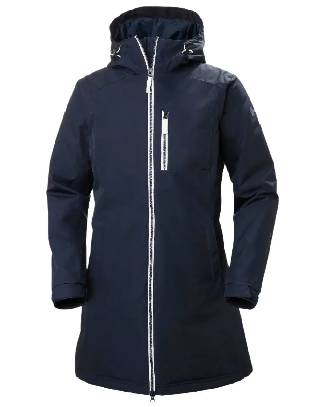 Women's Clothing With Trendy Designs Helly Hansen Long Belfast Ladies Winter Jacket