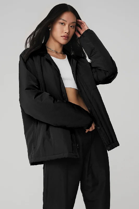 Fashionable Women's Clothes Legend Jacket - Black