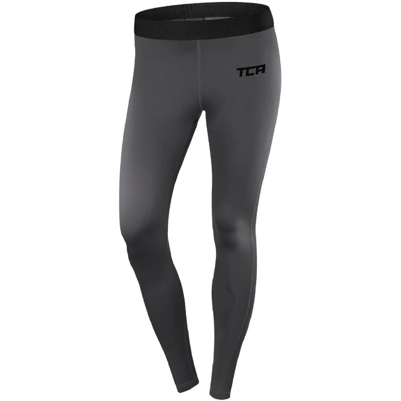 Women's Resort Apparel TCA Pro Performance Endurance Womens Long Running Tights - Grey