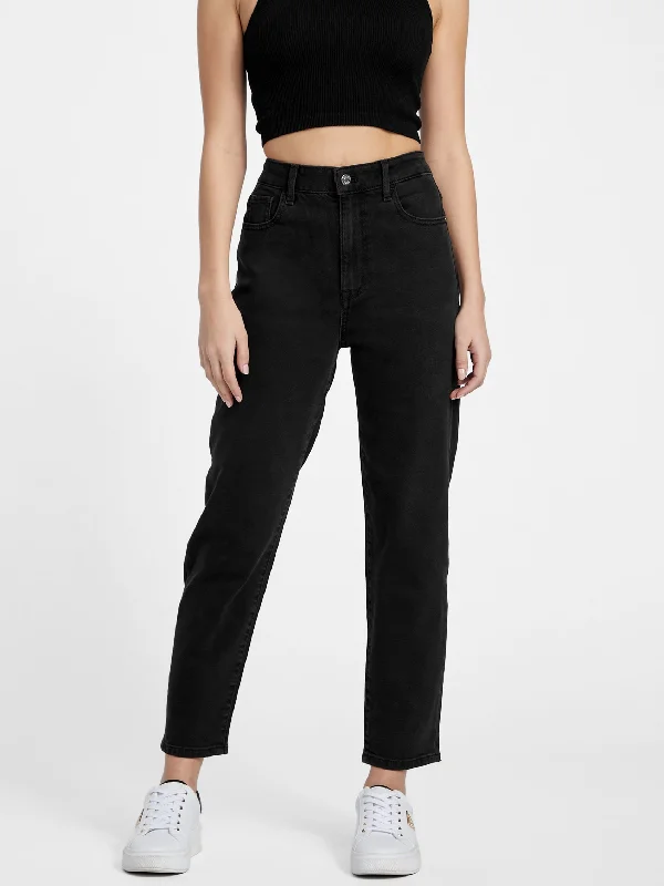 Vintage-Inspired Women's Apparel Eco Sammy Tapered Jeans