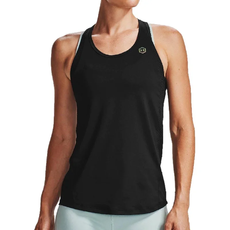 Women's Fashionable Clothing Sets Under Armour Rush Womens Training Vest Tank Top - Black