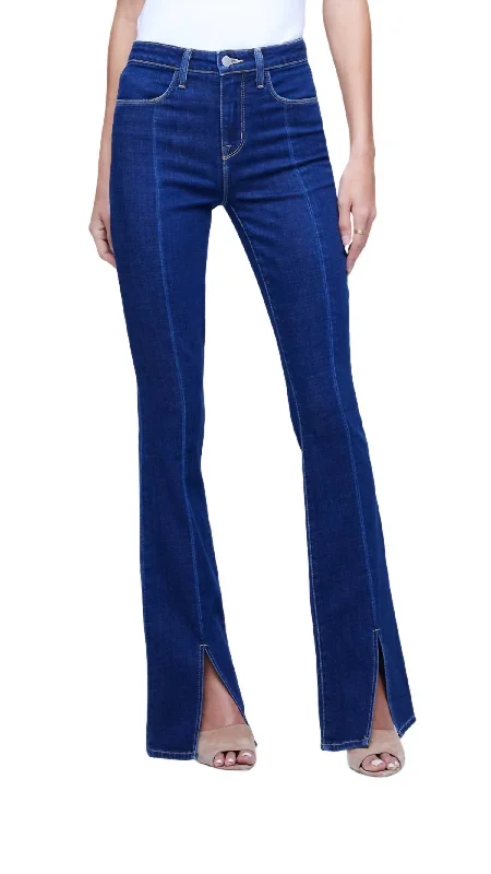 Women's Evening Clothes Beatrix Bootcut Pant In Arroyo