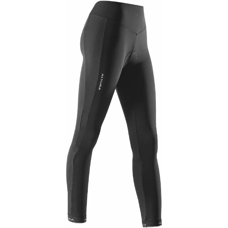 Women's Apparel And Garments Altura Progel 2 Womens Waist Cycling Tights - Black