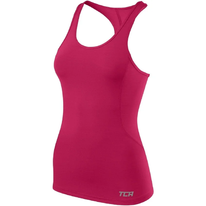 Women's Elegant Clothes TCA Pro Performance Womens Running Vest Tank Top - Pink