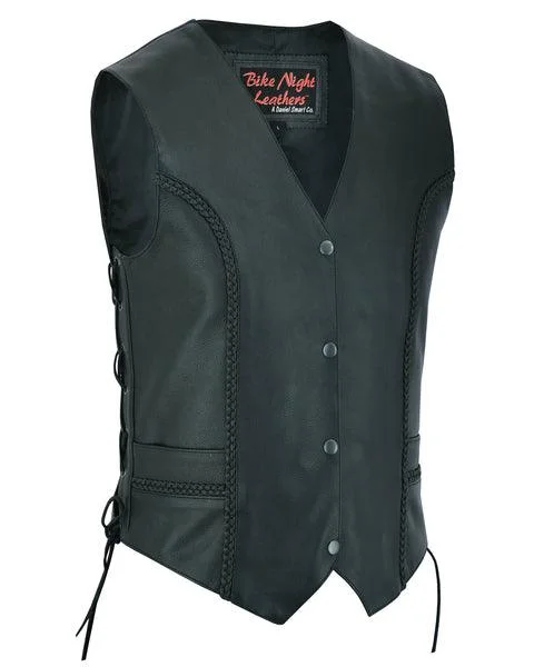 Unique Women's Fashion Pieces Miles Queen Ladies Biker Vest