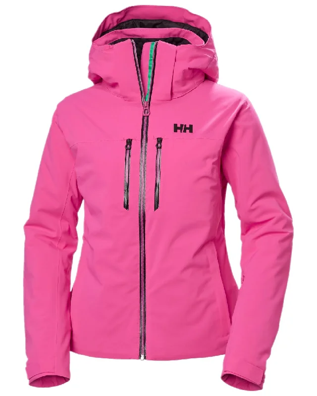 Women's Clothing For Work Helly Hansen Womens Alphelia Lifaloft Ski Jacket