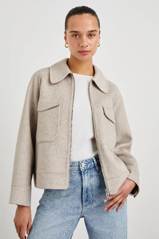 Affordable Women's Fashion CHEYENNE JACKET - OATMEAL