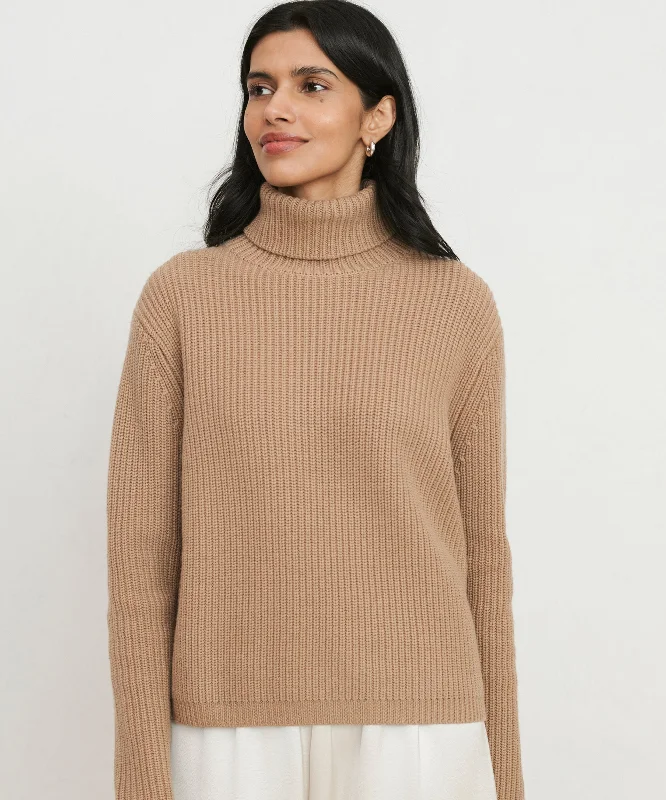 Clothes Of Woman Cropped Turtleneck