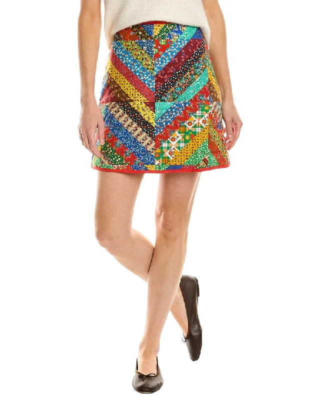 Women's Festive Attire Hunter Bell Ruby Mini Skirt