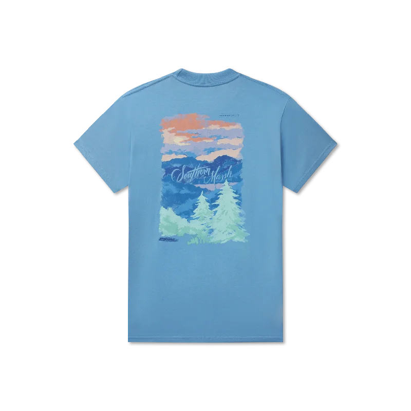 Women's Clothing Stores Southern Horizons Tee - Blue Ridge