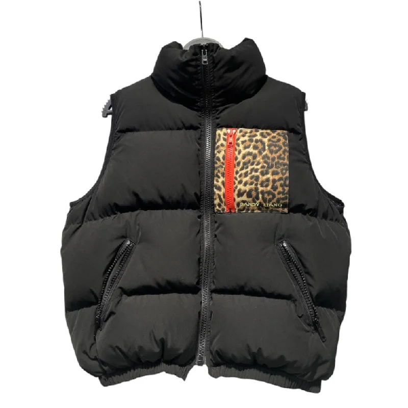 Women's Trendy Apparel Sandy Liang/Puffer Vest/4/Leopard/BLK/