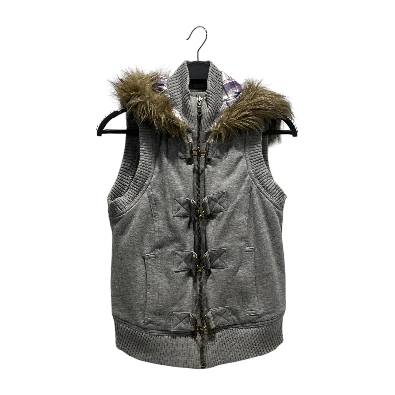 Women's Sports Apparel Mudd/Heavy Knit Vest/S/Cotton/SLV/Y2K MUDD PUFFER VEST