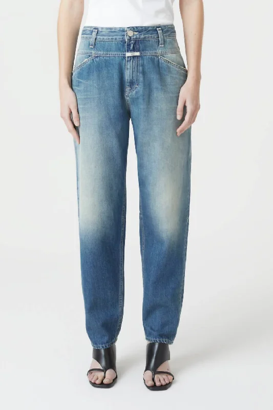 Women's Night-Out Outfit X-Lent Jean In Mid Blue