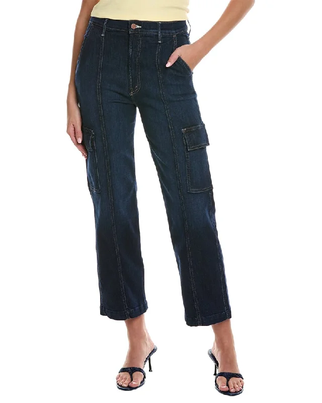 Women Clothing MOTHER Denim The Rambler Off Limits Cargo Ankle Jean