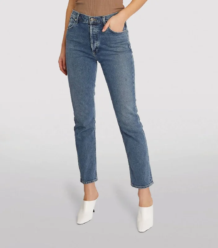 Women's Sporty Chic Clothes The Morgan Jeans In Dunn