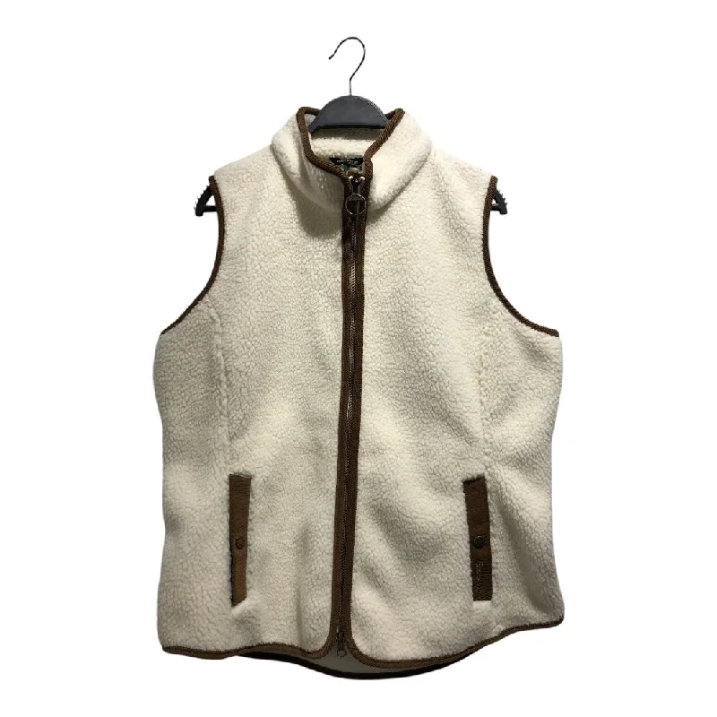 Online Boutiques Best Barbour/Fleece Vest/16/Acrylic/WHT/