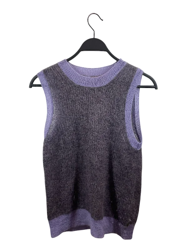 Comfortable Women's Clothes Heaven By Marc Jacobs/Knitted Vest/S/Wool/PPL/P607W02-032/grey multi