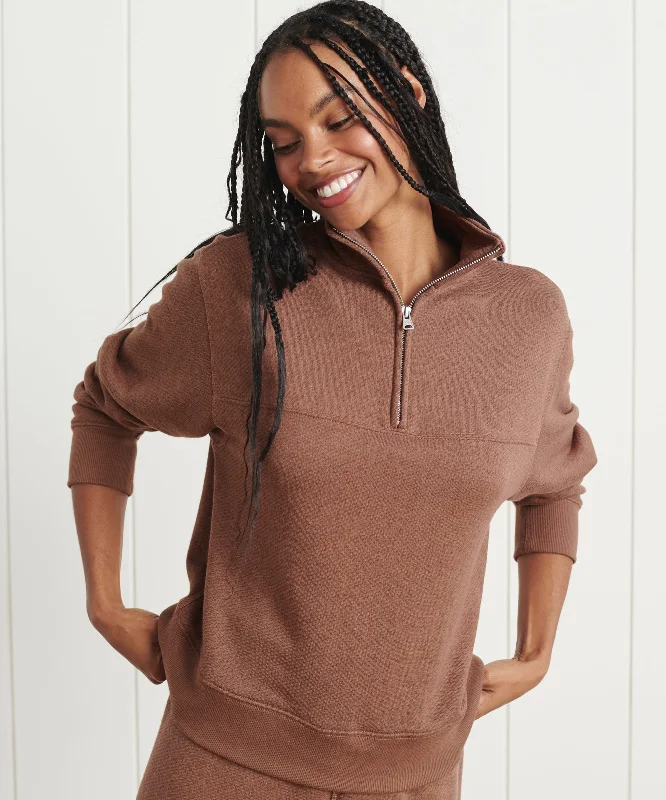 Online Clothing Stores Half Zip Sweatshirt