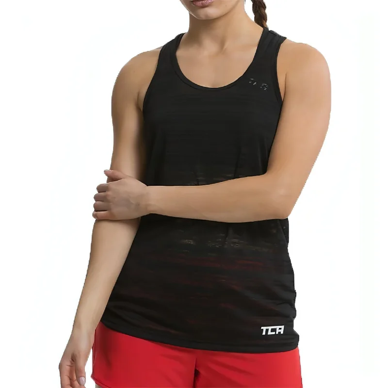 Women's Clothing For Holiday Travel TCA Ultralite Womens Running Vest Tank Top - Black