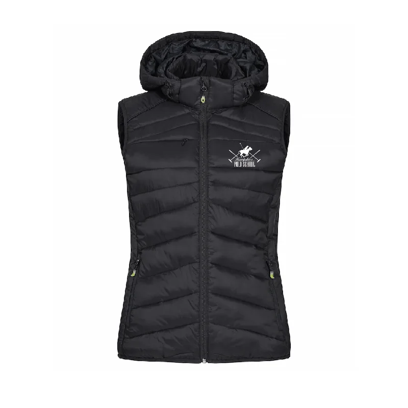 Vintage-Inspired Women's Clothes Hampshire Polo Women's Hooded Padded Gilet