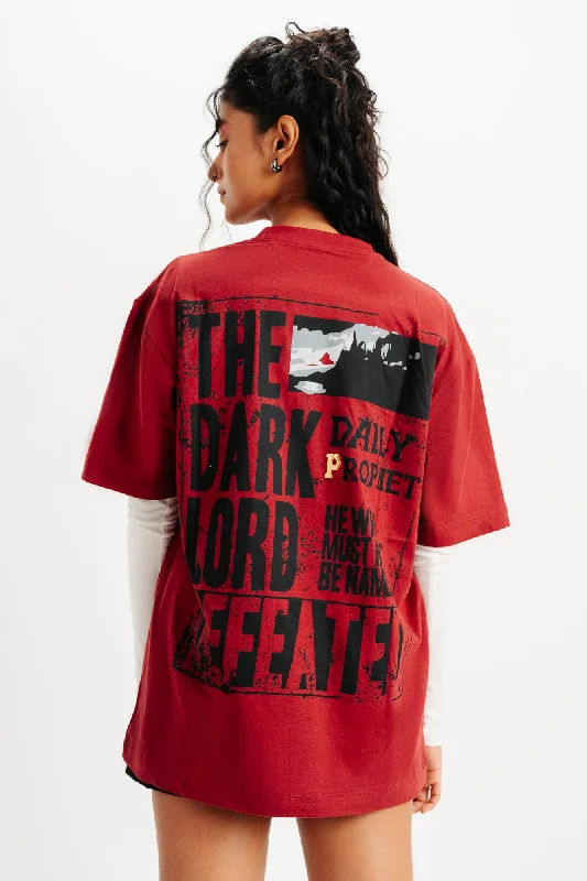 Charming Women's Outfit For Special Occasions Dark Lord Oversized Tees