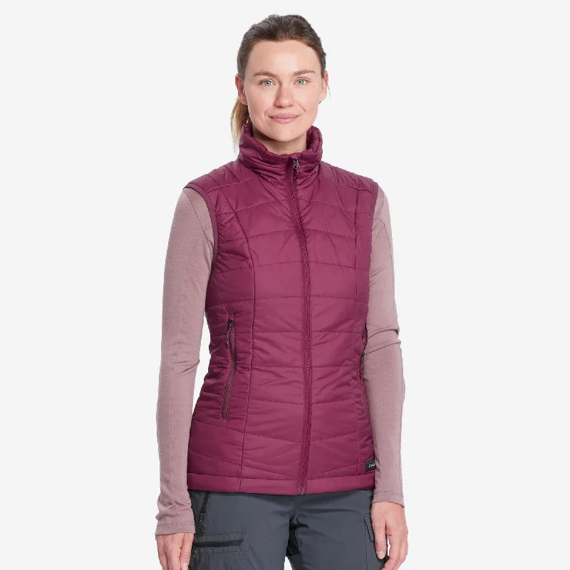 Workwear Fashion for Women Forclaz Women's MT100 Synthetic Vest