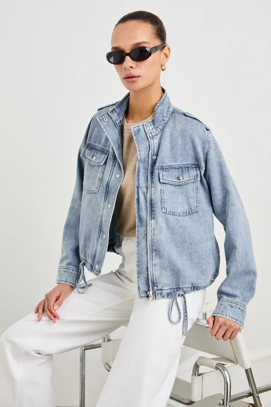 Women's Fashion Essentials COLLINS JACKET - FADED INDIGO