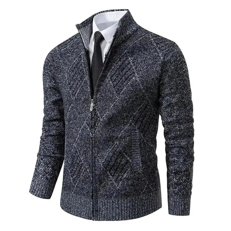 Chic Clothes For Women Geometric Winter Men's Cardigan Sweater