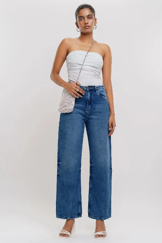 Women's Clothing Boutique 90's Good Straight Jeans