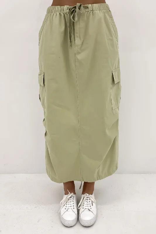 Women's Clothes For Special Occasions Utility Skirt Sage