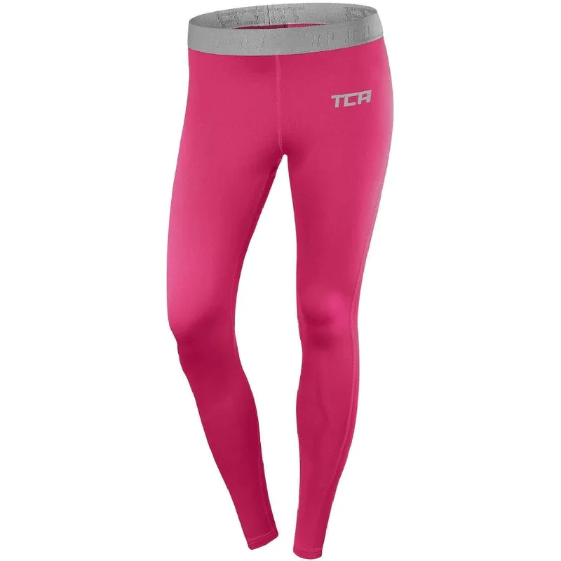 Women's Seasonal Clothes TCA Pro Performance Endurance Womens Long Running Tights - Pink